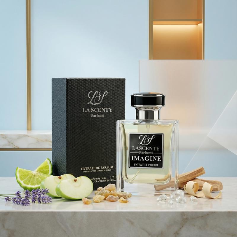IMAGINE by LaScenty | Inspired by L. VTN Imagination Fragrance | Perfume Smells Like Fresh Woody Citrus Imagination Impression | Unisex Extrait Concentration
