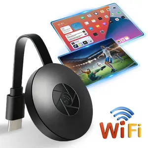 Wireless HDMI Display Adapter – 1080P HDMI Screen Mirroring Dongle, Portable, Supports AirPlay, Miracast, DLNA, No App Required, Easy Connection for iPhone, Android, Windows, Mac to HDTV/Projector, Great for Business Demos & Family Media Sharing