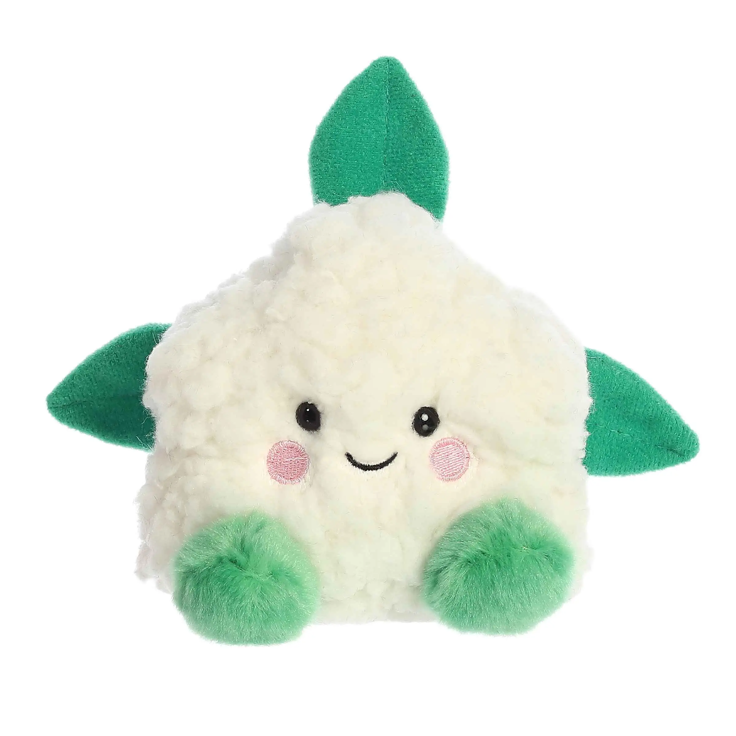 Palm Pals Adorable Kelly Cauliflower 5 inch White Mini Soft Plush Collectable Stuffed Animal