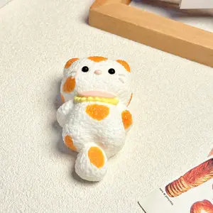 【Buy 3 get 1 free】Furry Kitten Plush tabba squishies kidstoysFood-Grade Silicone Slow-Rising Rebound Squishy Fidget Toys for Stress Relief - Soft Squeeze Toys with Thick Creamy Slime Texture, Handmade Non-Toxic Sensory Toys