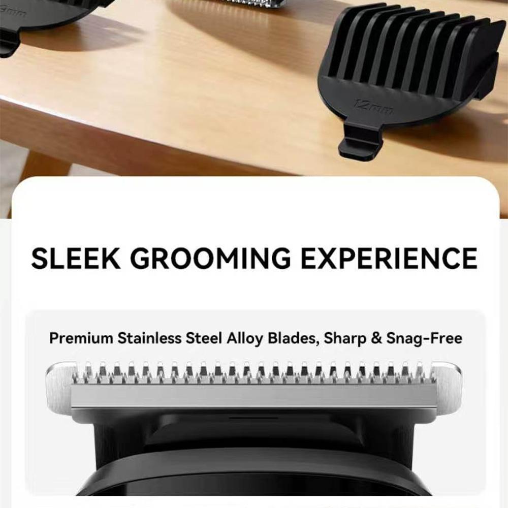 Professional Hair Clippers for Men – HIMAI C2B Electric Hair Trimmer, Quiet Motor, Long Battery Life, Type-C Fast Charging, Perfect Home Haircut Kit for Family & Gifts