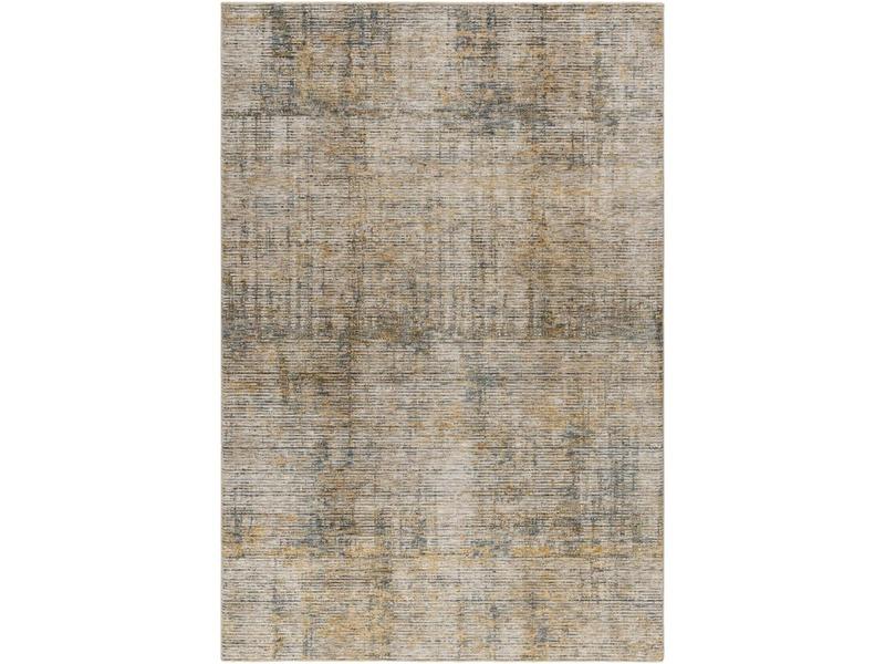 Livabliss IAL2316-710RD Modern Machine-Woven Round Polyester Area Rug - 7'10" x 7'10", Medium Pile, Fringe Detailing, Light Sage, Polyester Face, Contemporary Rugs for Indoor Use, Household Decor