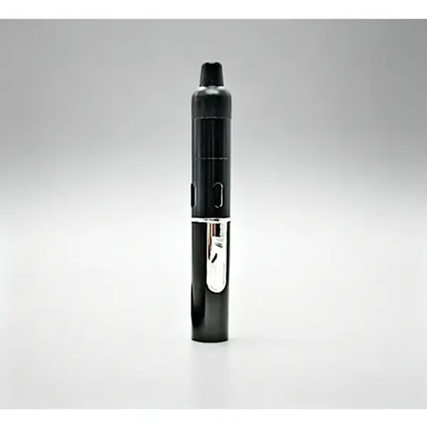 Windproof Refillable Pocket Lighter, Slim Blue Flame Waterproof Fire Starter with Storage Bag for Outdoor Survival
