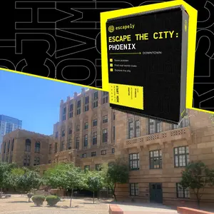 Outdoor Escape Room - Downtown Phoenix - Find Clues & Solve Puzzles - Escapely