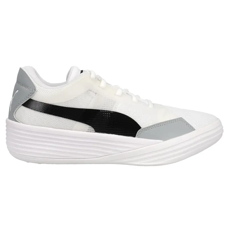 PUMA Mens Clyde All Pro Team Basketball Sneakers Shoes - White
