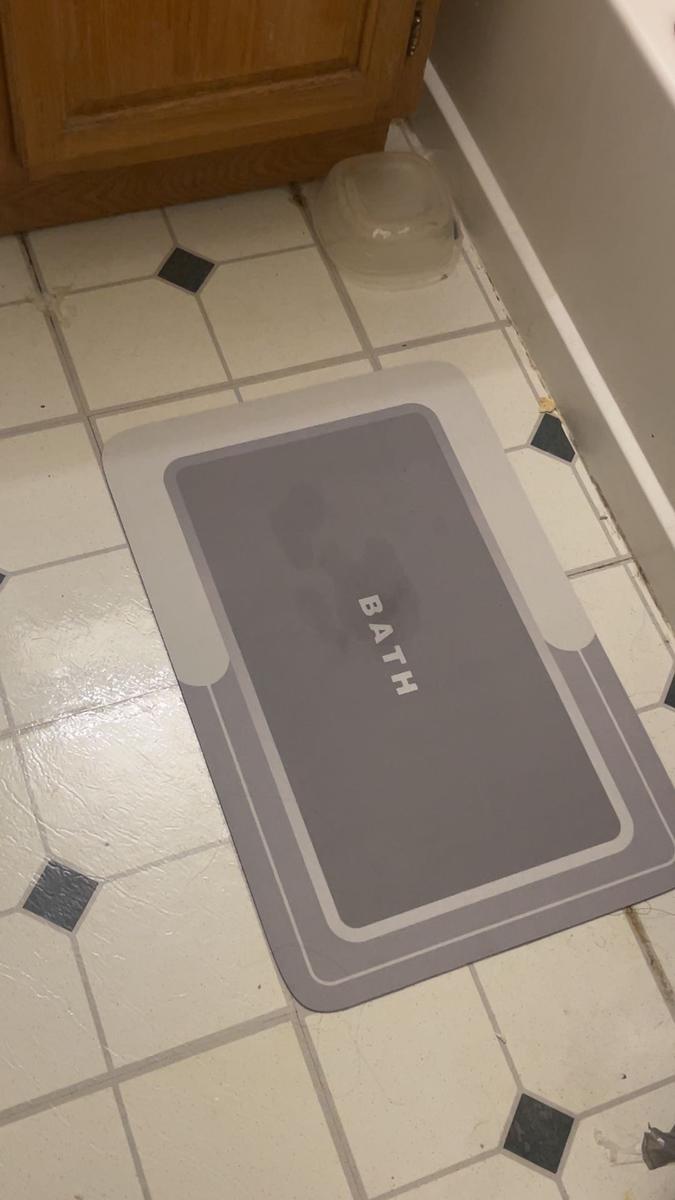 Item: Grey, 17"x27"(Rectangular)