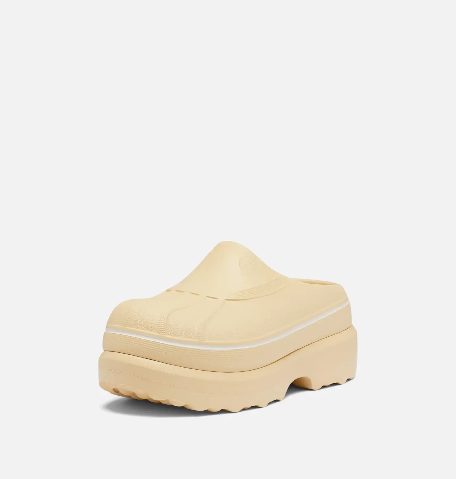 CARIBOU Women's Clog - Plain Design with Durable EVA Materials & 1 3/4 Inch Platform Height for Versatile Indoor Outdoor Use