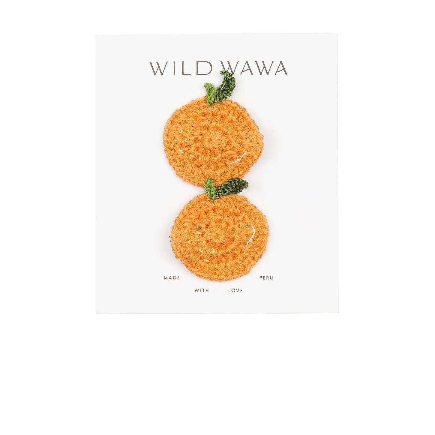 Wild Wawa Crochet Clip Set in Dolce Vita