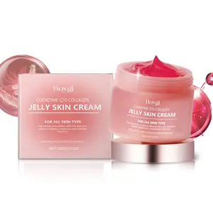 Collagen Jelly Gel Cream, 72-Hour Deep Hydration, Firming & Enlivening, Smooth, Hyaluronic Acid, Niacinamide, Non-Greasy, All Light Types, Daily Moisturizing