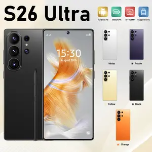2026 S26 Ultra Unlocked 5G Smartphone - 12GB+512GB, Android 15, 8000mAh Battery, Built-in Pen, Complete Gift Set for Men/Women