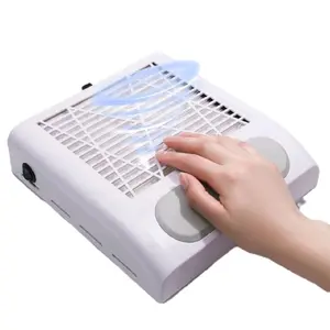 Cutics Nail Dust Collector for Manicure - Efficient Dust Management for Nail Care - Clear Design for Easy Use