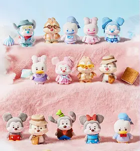 Disney Mickey Mouse Family Cha cha Series Blind Box Keychain，Soft Plush Keychain Bag Accessory For Girls Women Fans, Collectible，Pendant Gift,Unbox Mickey, Minnie, Donald & More Cute Pals