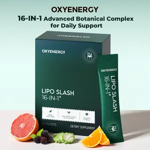 OXYENERGY 16-in-1 Herbal Nutrition Blend, Plant-Based Wellness Supplement, 30 Packets