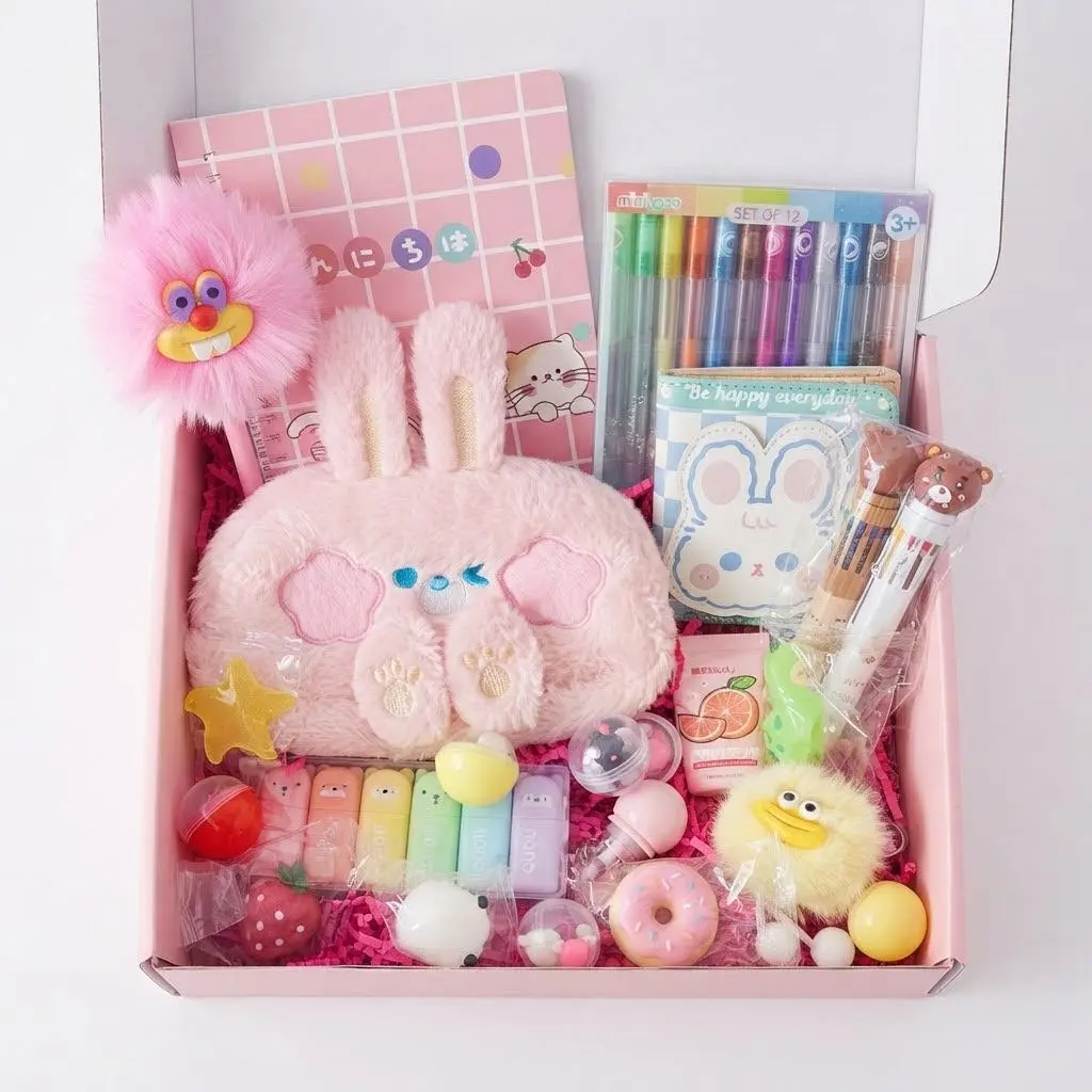 Kawaii Tiny Box-5 Kawaii Gifts+Stationery