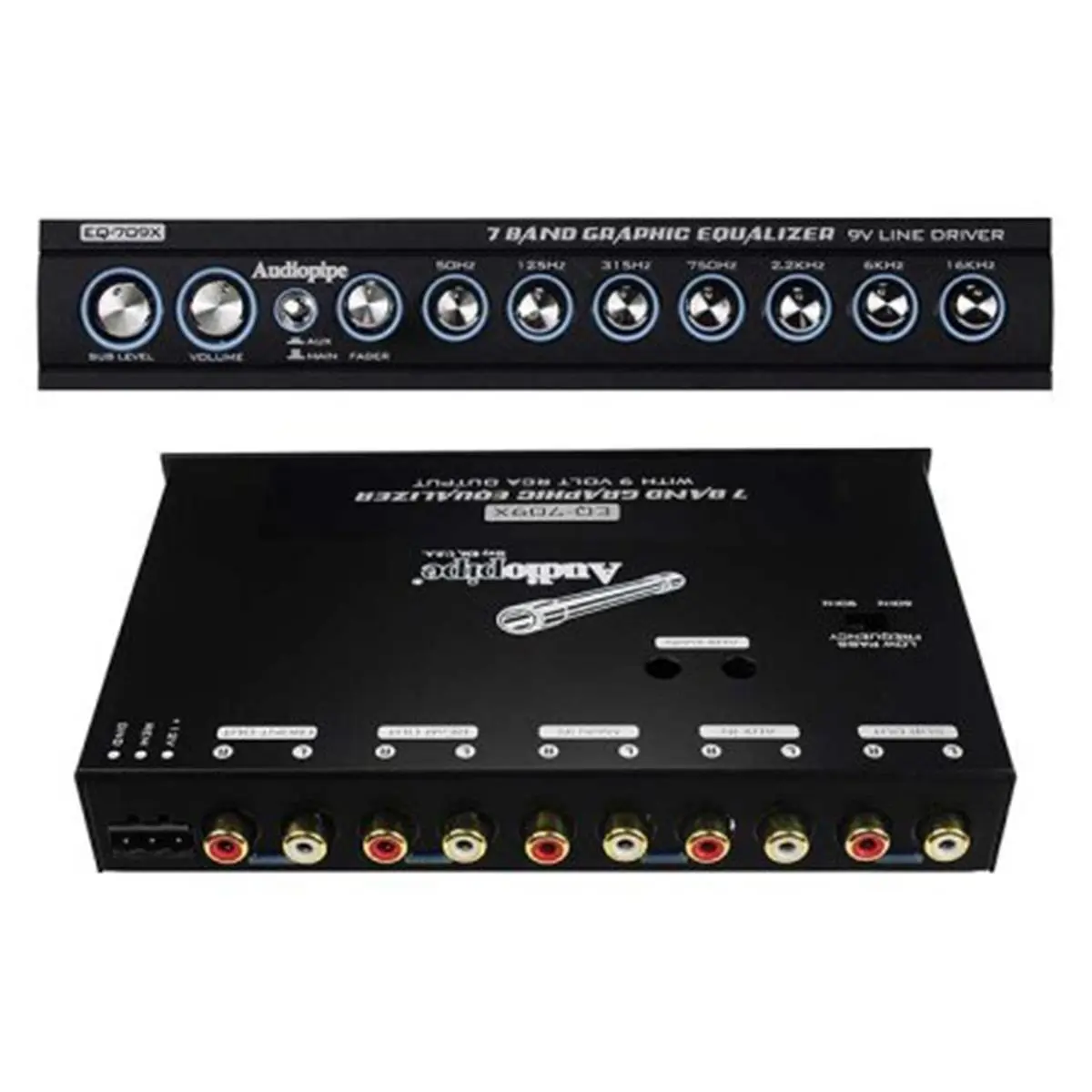 Audiopipe  Voltage Display 7 Band Equalizer