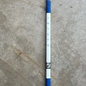 Hyper Light Lacrosse Shaft - Blue and White Athletic Equipment Component