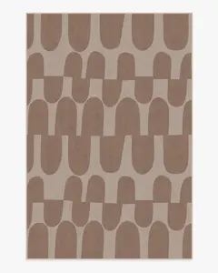 Ratsu Tan Rug by Marimekko