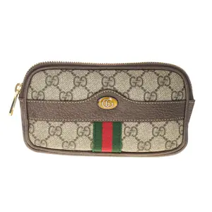Pre-owned GUCCI Coated Canvas Belt Bags Supreme GG Ophidia Belt Bag Mini