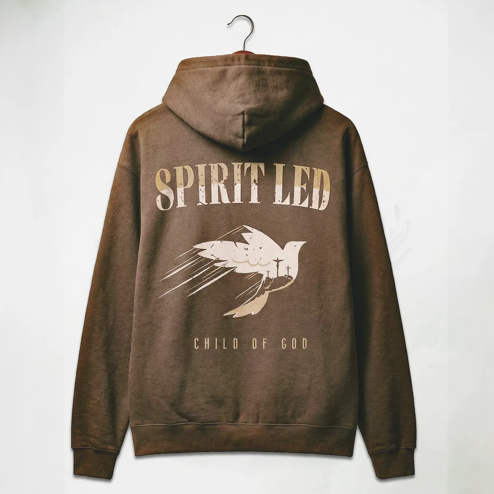 Sprit-Led Hoodie (Walnut)