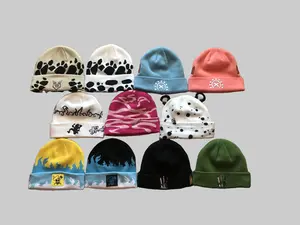 Zoro, Chopper, Joy Boy, Kuma, Law, Doffy, and Sanji Beanies One Piece - Satin Lined Anime Beanies