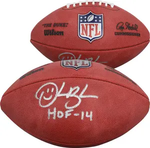 Derrick Brooks Tampa Bay Buccaneers Autographed Duke Full Color Football with "HOF 14" Inscription - Fanatics Authentic Certified