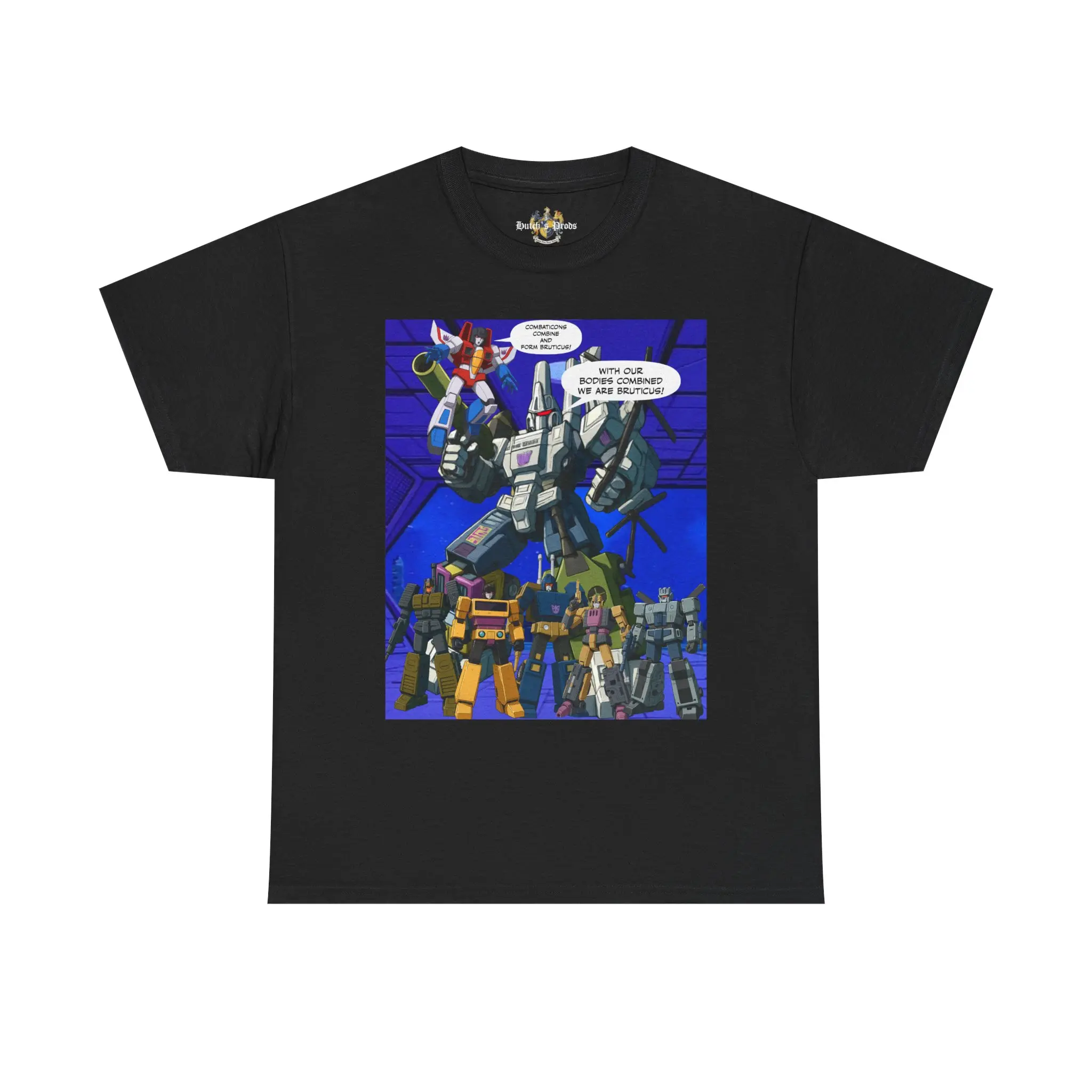 Combaticons/BruticusTransformers Graphic Unisex Heavy Cotton Tee Casual Fabric