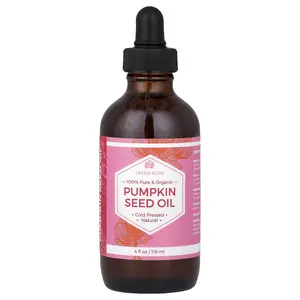 Leven Rose 100% Pure & Organic Pumpkin Seed Oil, 4 fl oz (118 ml)