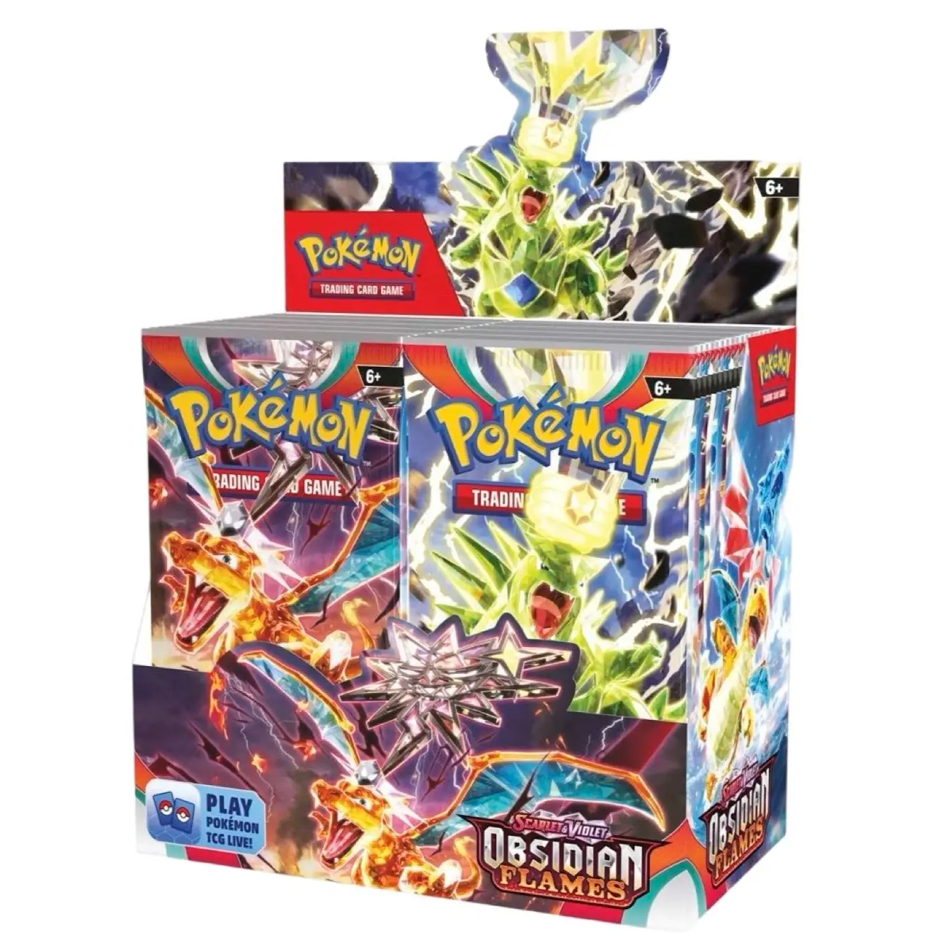 Obsidian Flames Booster Box Scarlet & Violet Pokémon Card Game