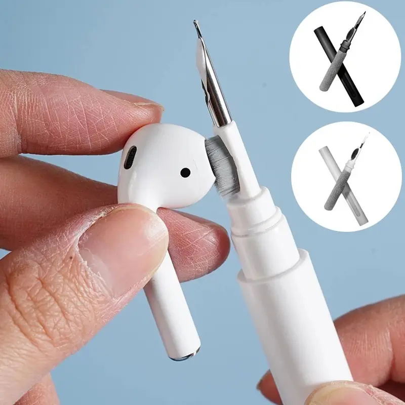 Multifunctional Wireless Earbud Cleaner Kit, Cleaning Pen for Headphone Case, Suitable for AirPods Pro 1 2, Earbuds Wireless Headphones, Headset