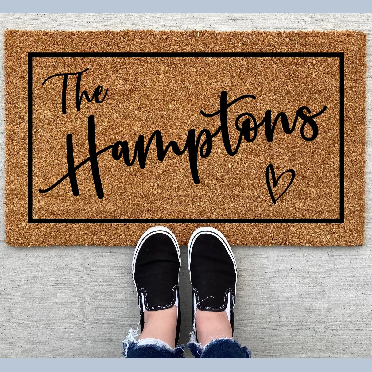 (Doormat) Personalized Welcome Doormat,  Welcome Mat, Housewarming