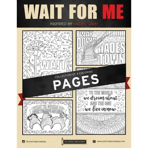 Hadestown "Wait For Me" - Coloring Pages