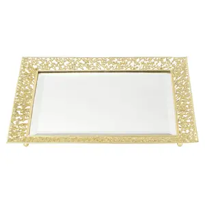 Isadora Beveled Mirror Tray