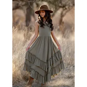 Jenny Dress in Eucalyptus