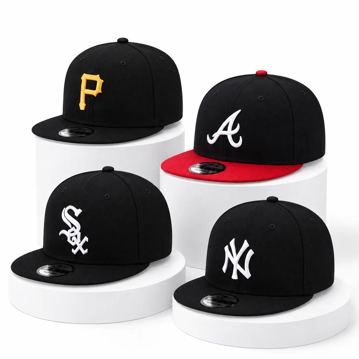 59FIFTY Flat Brim Snapback Cap, Multiple Teams | Show Your Team Love with Classic Fall 2026 Style