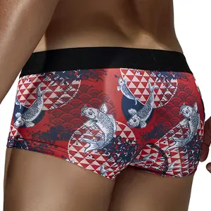 Hongyun pants men's big underwear koi goldfish good luck underwear