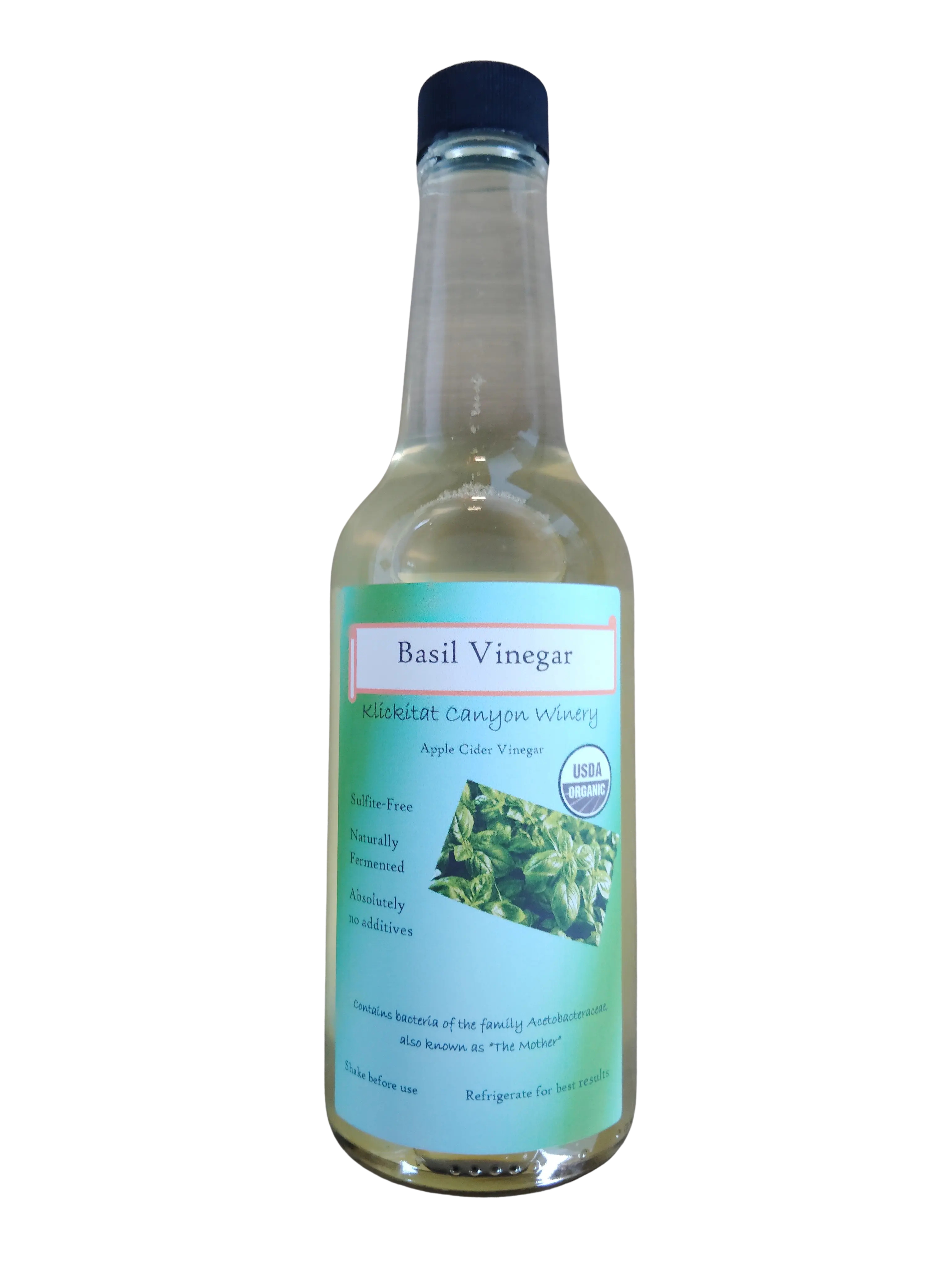 Organic Basil Vinegar Organic Basil Vinegar