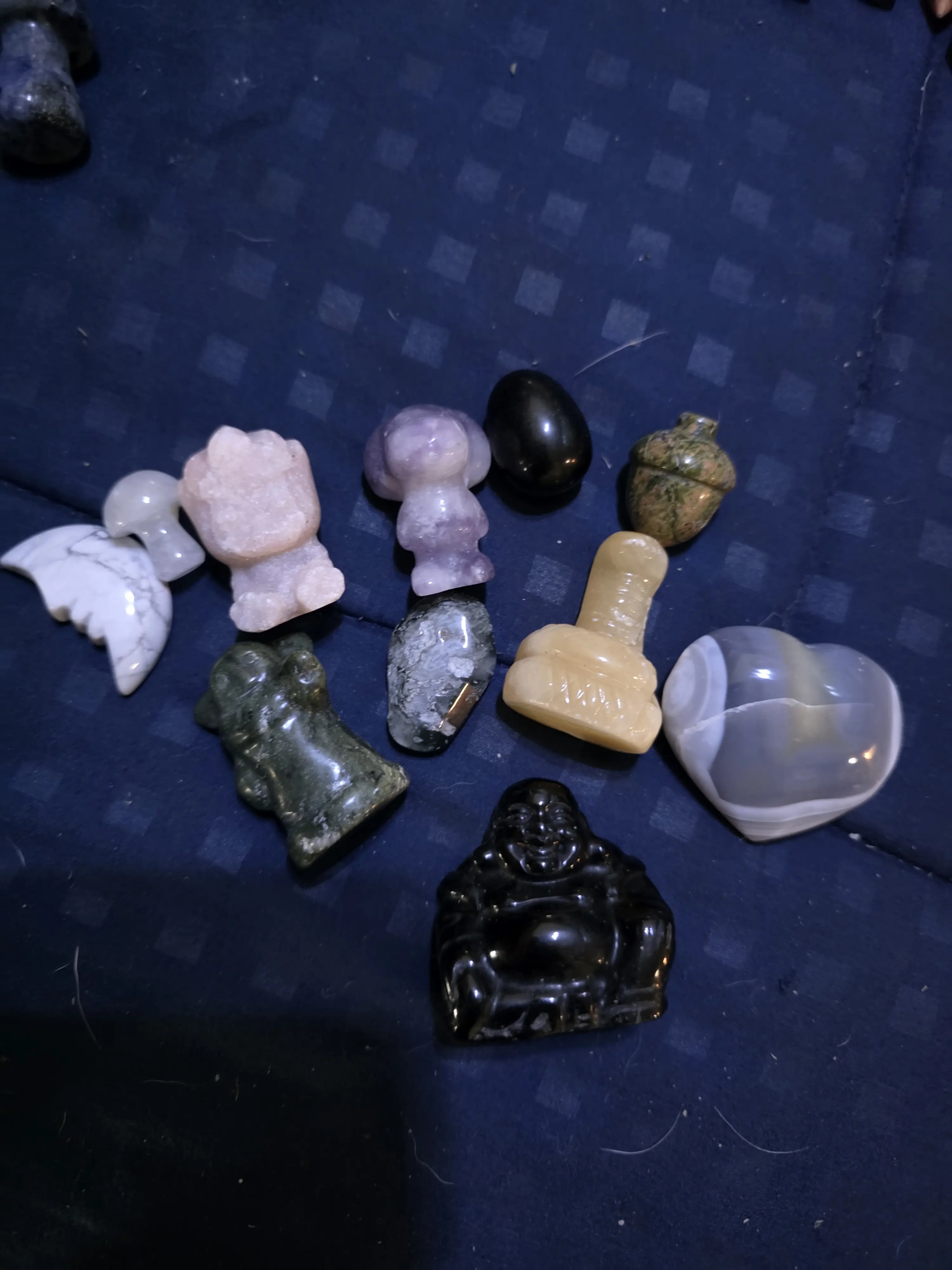 Crystal carvings