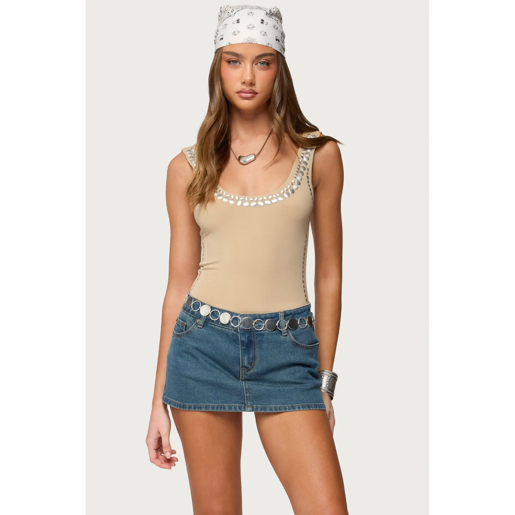 Amaia Studded Bodysuit Amaia Studded Bodysuit