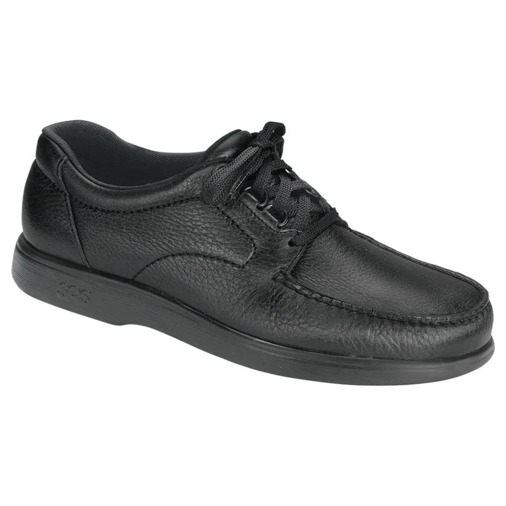 SAS Men's 'Bout Time Lace Up Loafer in Black