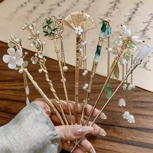 7pcs New Traditional Chinese Hairpins for women Elegant Hanfu Hair Accessories Daily Commute Hair Decor Perfect Gift for Best Friend Birthday