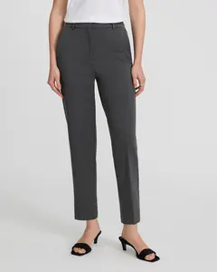Express Editor Super High Waisted Straight Ankle Pant