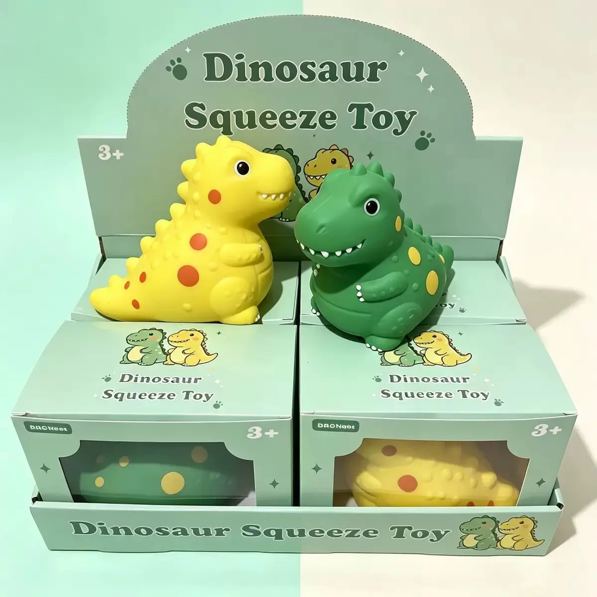 Dinosaur Squishy Stress-Relief Squeeze Item