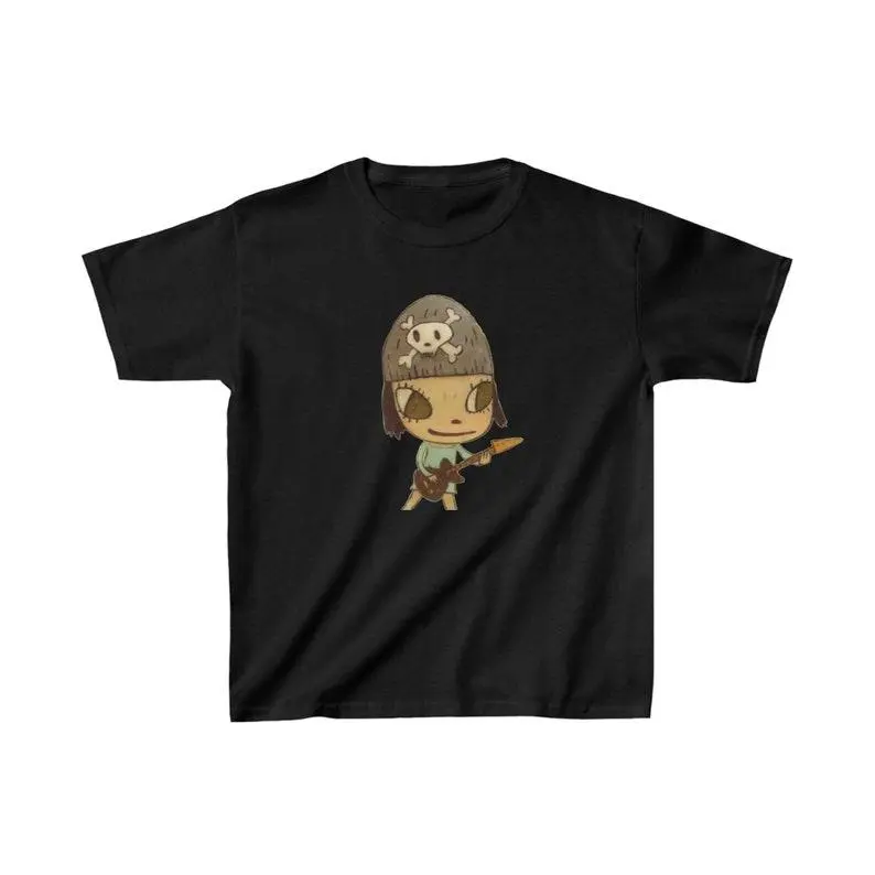 Yoshitomo Nara Rockstar Shirt, Graphic T-shirt Menswear Top Streetwear