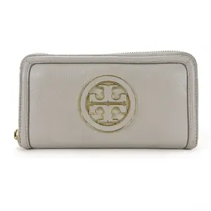 Pre-owned Tory Burch Others Small Leather Goods Leather Long Wallet