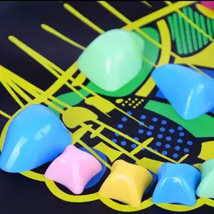 Stone Foot Massager Mat, Reflexology Foot Massager Mat for Pain Relief Stone Foot Mat with Square Shape Body Care Comfort
