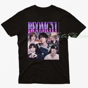 Vintage Beomgyu Graphic Shirt, Beomgyu Kpop Bootleg Shirt, Beomgyu Retro T Shirt, Limited Kpop Shirt for her Birthday, Kpop Merch For Gift