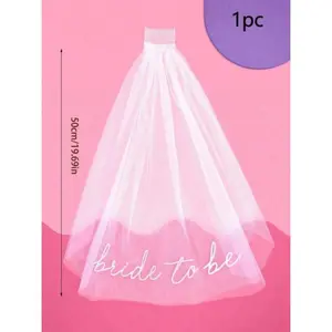 1 piece of bride-to-be sash headband, bachelorette party accessory, bridal shower decoration, bride engagement gift