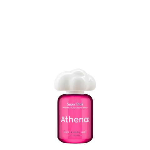 Super Pink - Athena Club Hair & Body Mist | Fine Fragrance | Lightweight & Layerable | Long-Lasting Wear | Dual-Purpose for Hair + Body