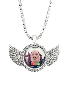 John Pork Calling Necklace, Funny Pig Theme Meme Pendant, Trendy Chain Jewelry Gift for Pig Lovers, Elegant Alloy Accessory