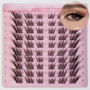 Natural Look Eyelash Extensions, 1 Box Individual False Eyelashes, Self Grafting Curl Eyelashes, High Quality Eyelashes, Eye Makeup Enhancement False Eyelashes